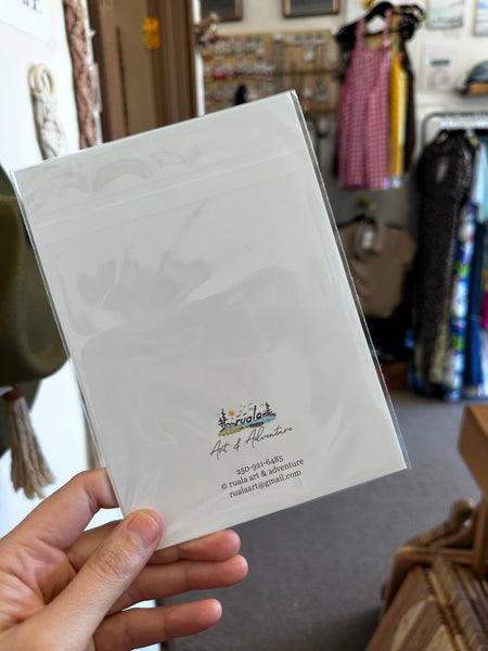 Wildflower Friends – Art Card by Ruala (Fruitvale, BC)