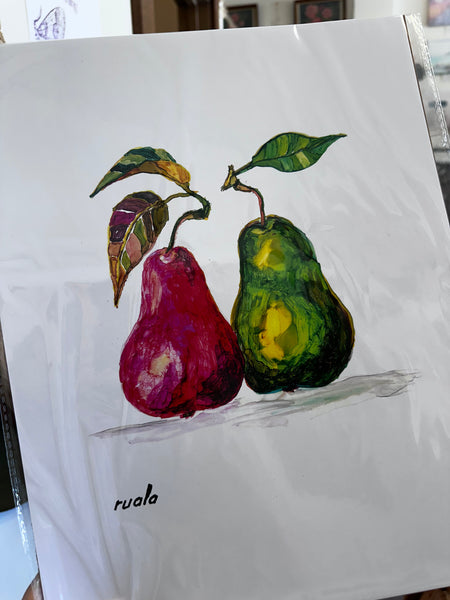 Perfect Pears – Art Print by Ruala (Fruitvale, BC)