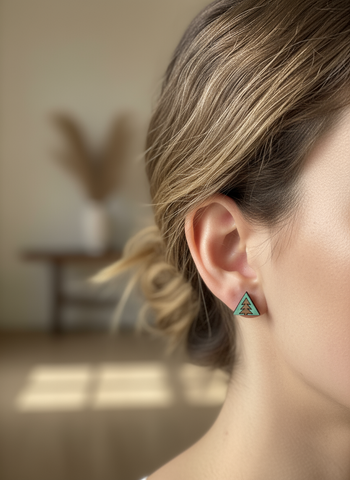 Evergreen Triangle Studs – Sick Chick (Revelstoke, BC)