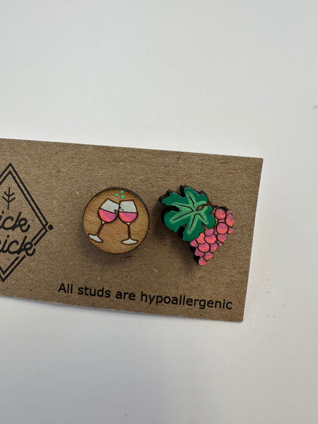 Wine & Vine Studs – Sick Chick (Revelstoke, BC)