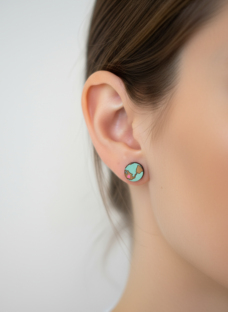 Love the World Studs – Sick Chick (Revelstoke, BC)