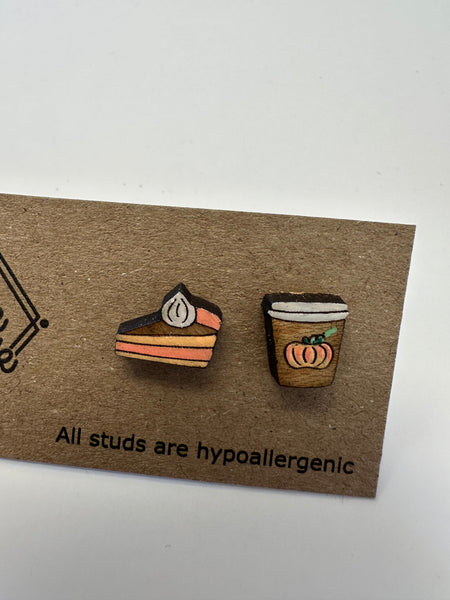 Pumpkin Pie & Latte Studs – Sick Chick (Revelstoke, BC)