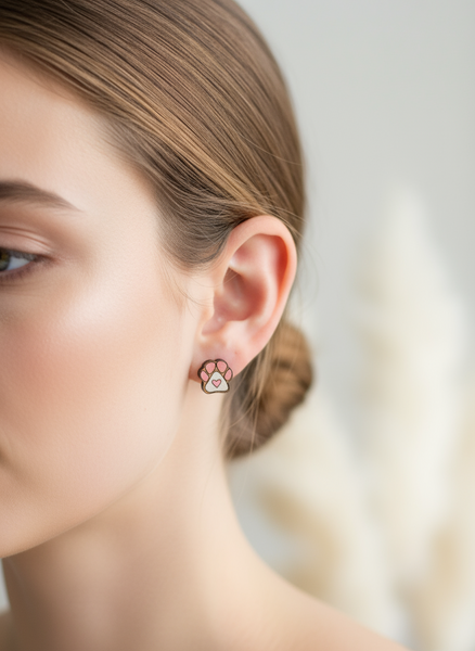 Puppy Love Stud Earrings – Sick Chick (Revelstoke, BC)