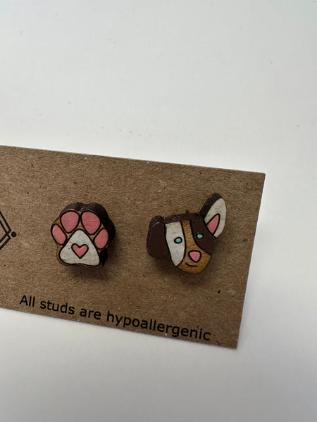Puppy Love Stud Earrings – Sick Chick (Revelstoke, BC)
