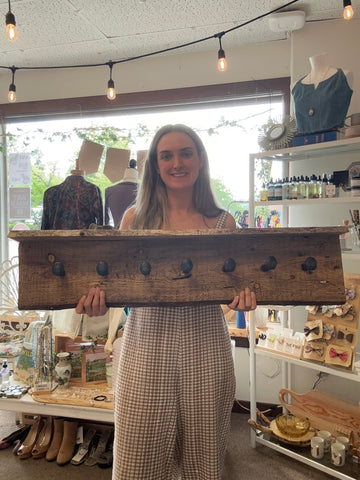 Papa’s Rustic Beam Coat Rack