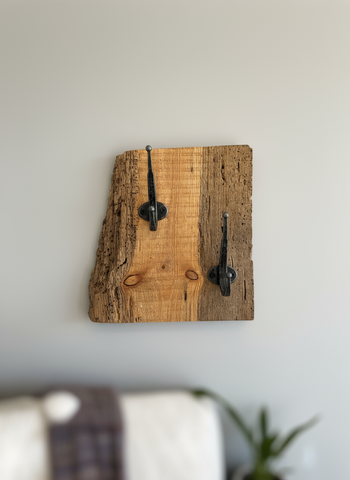 Papa’s Barnwood Double Hook Rack