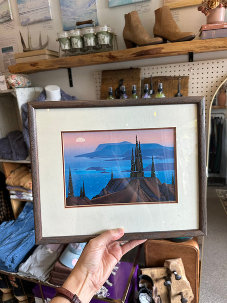 John Revill “The Aerie” – Vintage Framed Art Print