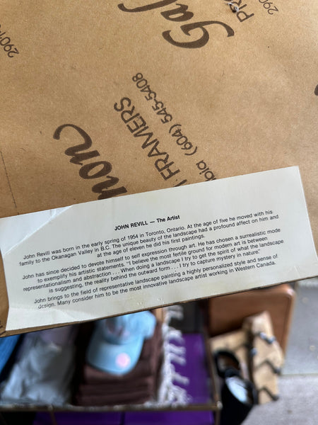 John Revill “The Aerie” – Vintage Framed Art Print