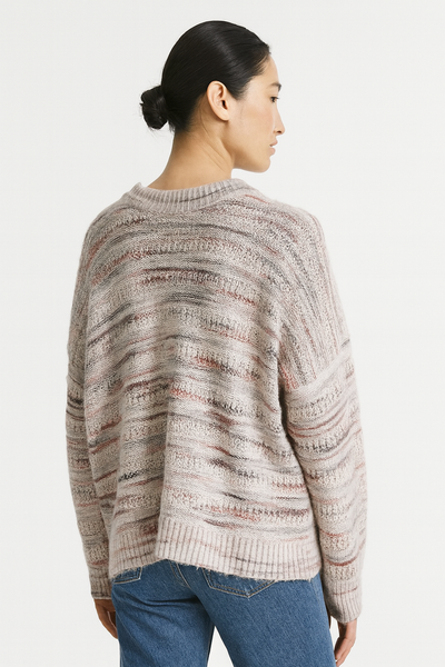 Vintage Textured Knit Sweater