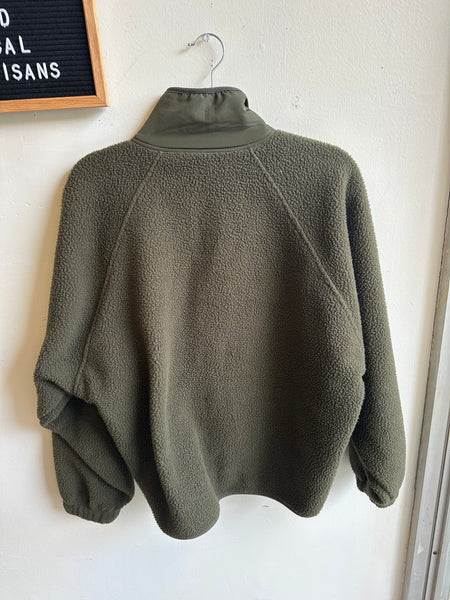 Kootenay Olive Fleece Utility Jacket | Size Medium