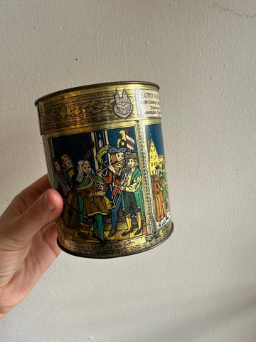 Vintage German Gingerbread Cookie Tin E. Otto Schmidt