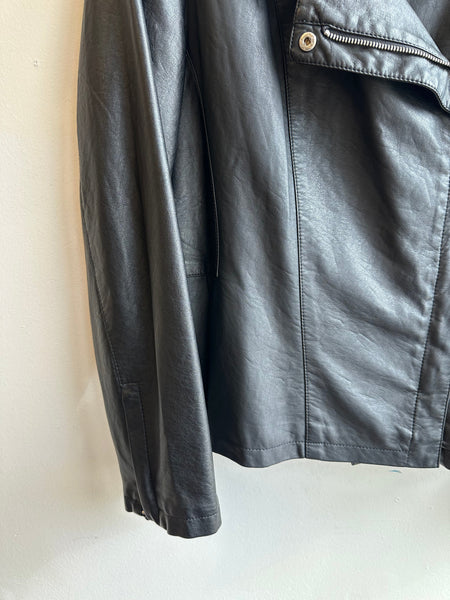 Vintage Y2K Leather Moto Jacket