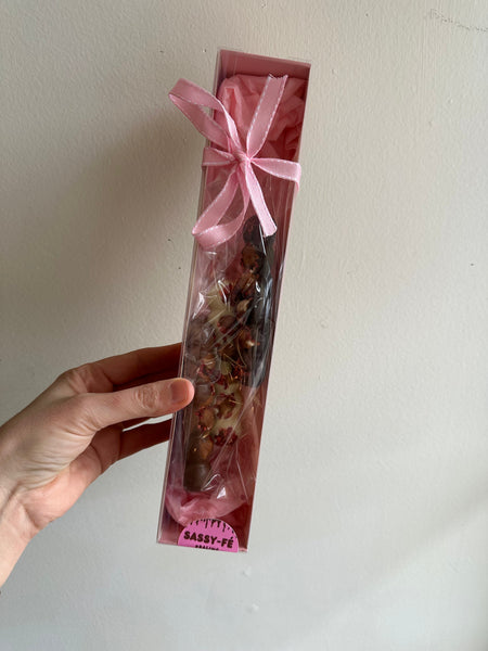 Sassy Fe Hand Crafted Belgian Chocolate Mixed Trio Box