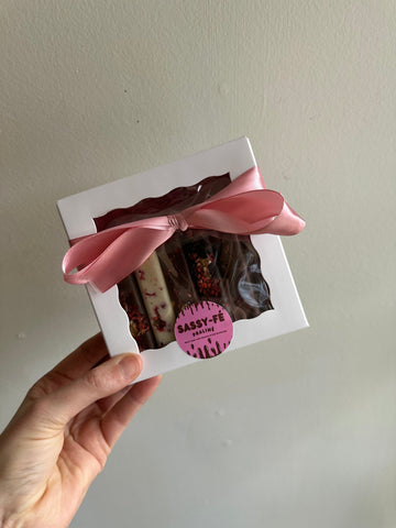 Sassy Fe Hand Crafted Belgian Chocolate Mixed Box