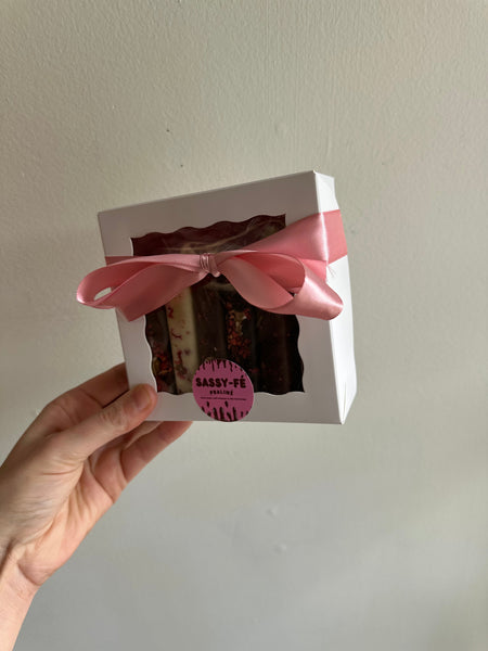 Sassy Fe Hand Crafted Belgian Chocolate Mixed Box