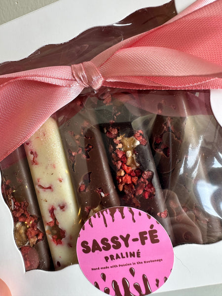 Sassy Fe Hand Crafted Belgian Chocolate Mixed Box