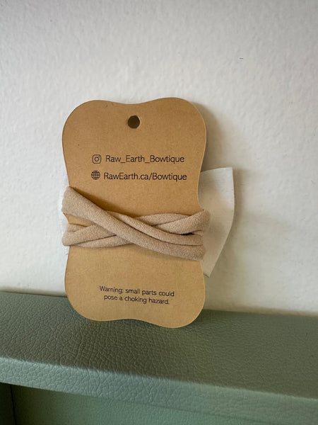 Raw Earth Mushroom Dude Baby Bow Headband