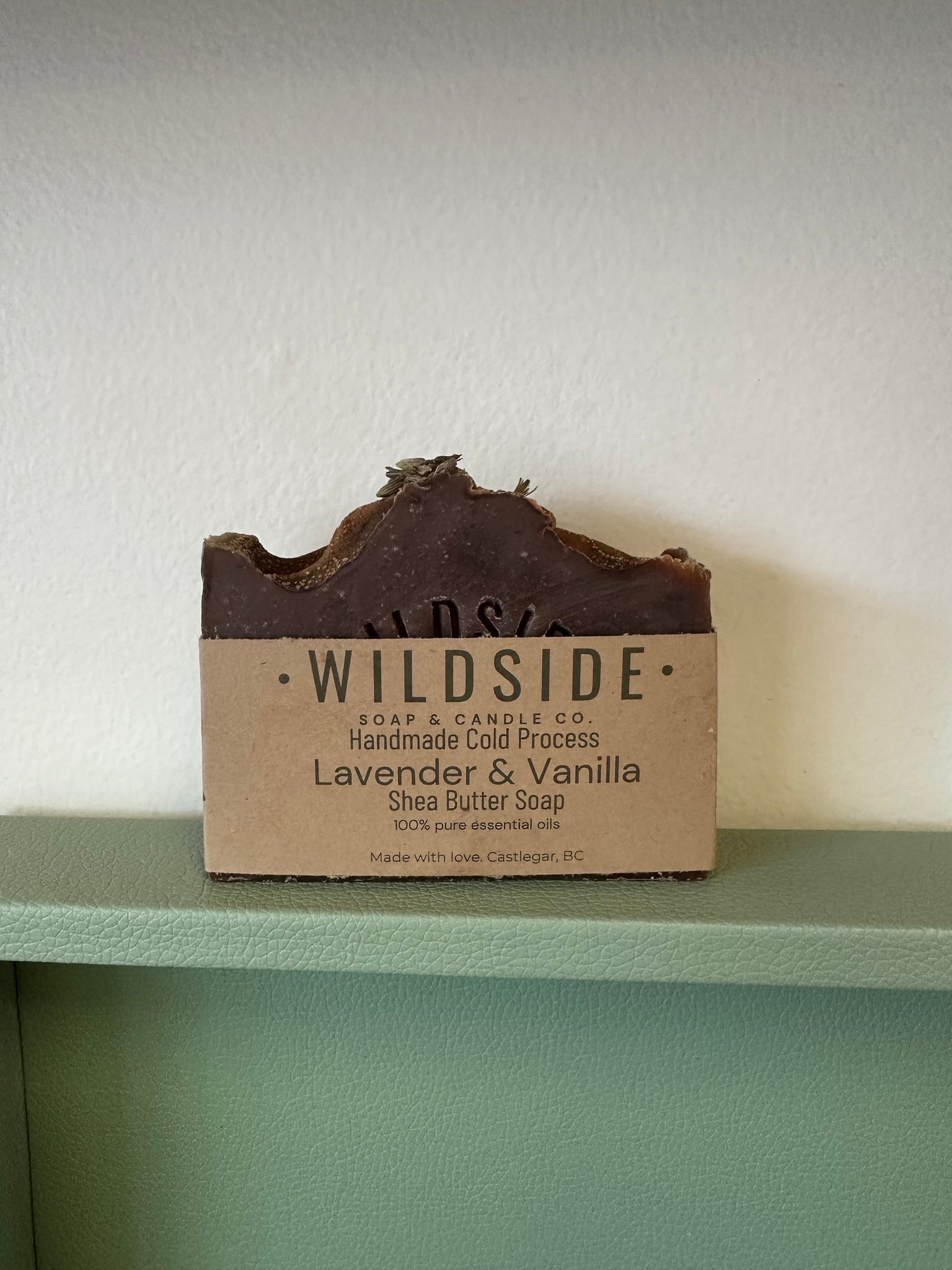 Wildside Lavender and Vanilla Shea Butter Soap