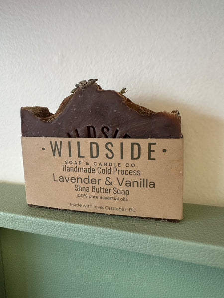 Wildside Lavender and Vanilla Shea Butter Soap