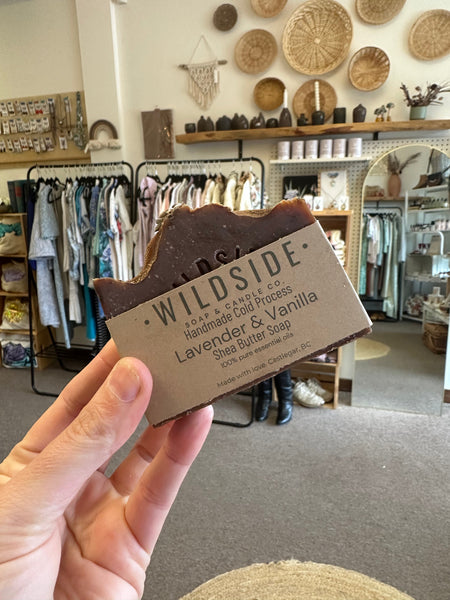 Wildside Lavender and Vanilla Shea Butter Soap