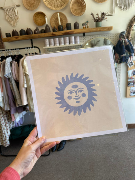 Heeler Sunshine Print 12” x 12”