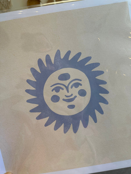 Heeler Sunshine Print 12” x 12”