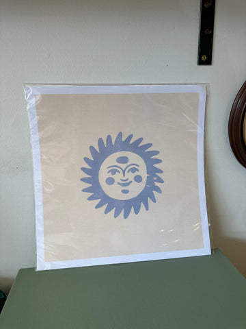 Heeler Sunshine Print 12” x 12”