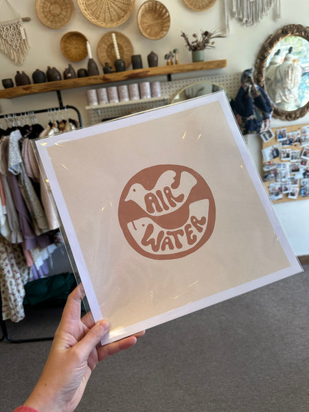 Heeler Air + Water Print 12” x 12”