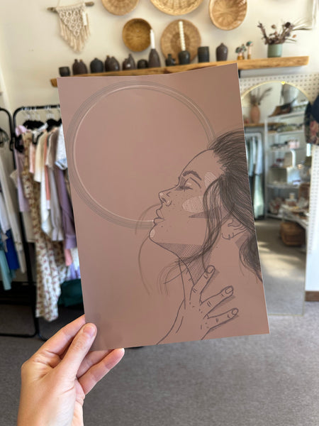 NosNostalgia Art Print Sun Bliss 12” x 8”