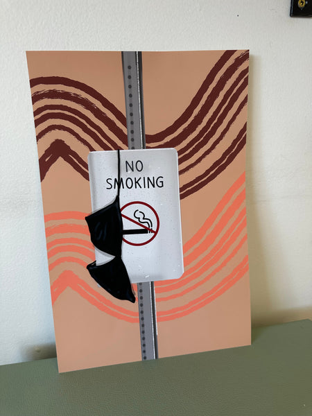 NosNostalgia Art Print Bikini Hangs 12” x 8”