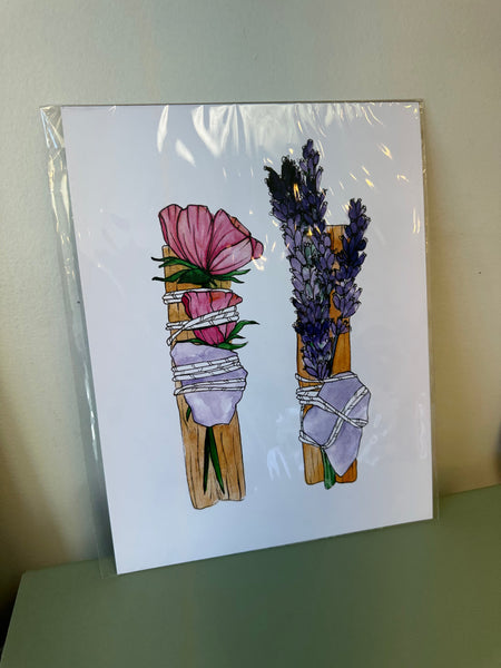 Meli The Lover - Palo Santo Art Print