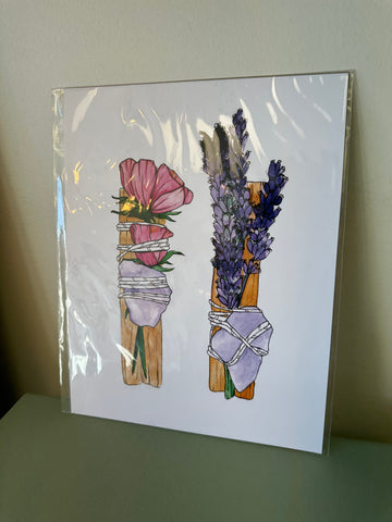 Meli The Lover - Palo Santo Art Print