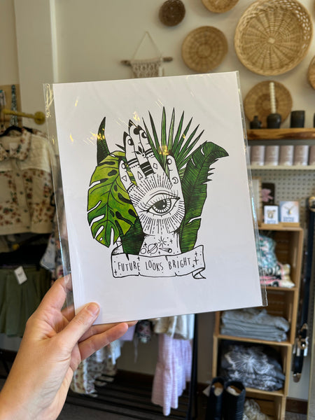 Meli The Lover - Future Looks Bright Art Print