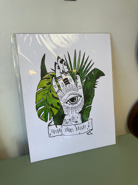 Meli The Lover - Future Looks Bright Art Print