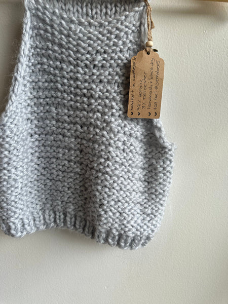 Jenny Bee Handmade Grey Knit Tank | Size Medium