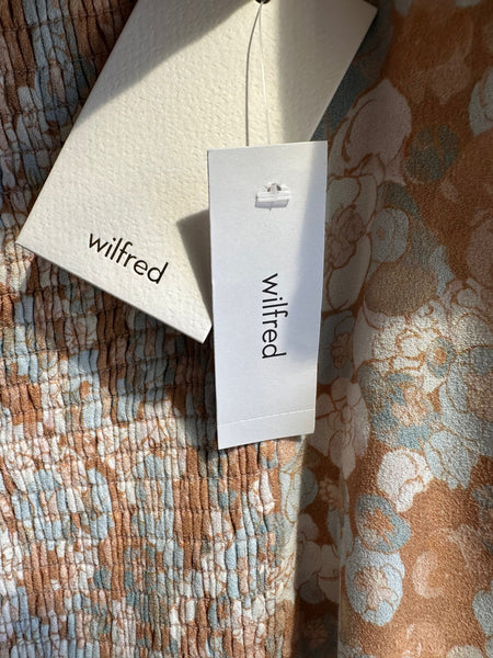 Wilfred Novella Short Sleeve in Maplewood Blue | Size 2XL