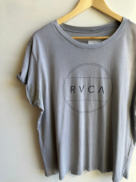RVCA Grey T-Shirt | Size Large