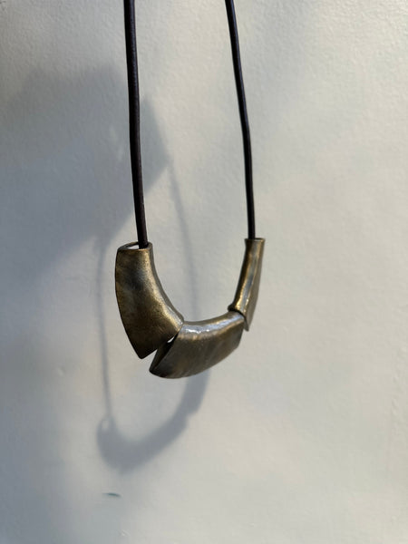 Vintage Bronze Inspired Collar Bold Necklace