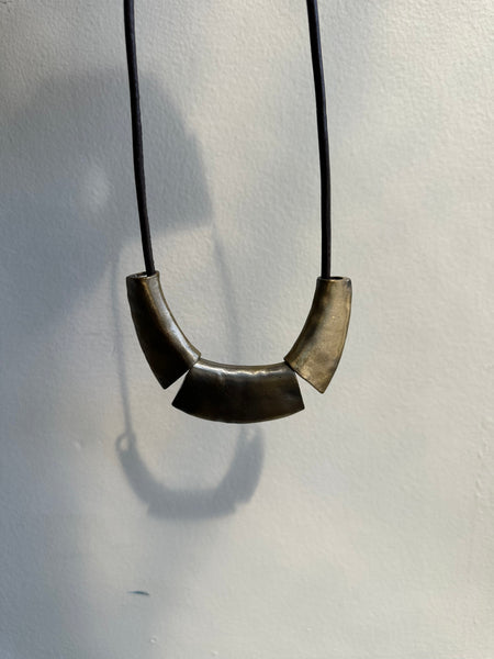 Vintage Bronze Inspired Collar Bold Necklace