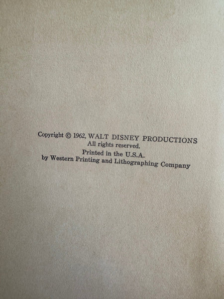 Vintage 1962 Disney’s The Prince and the Pauper Book