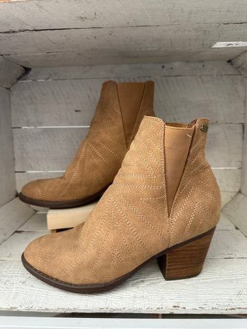 Roxy Suede Heel Short Boots | Women’s Size 7
