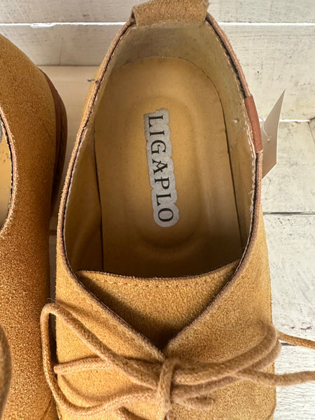 Ligaplo Italian Suede Oxford Loafers | Size Women’s 9