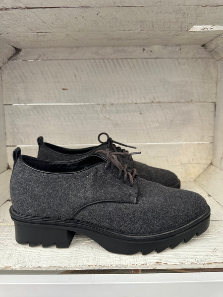 Zara Grey Oxford Platform Loafers | Size Women’s 7.5