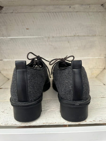 Zara Grey Oxford Platform Loafers | Size Women’s 7.5