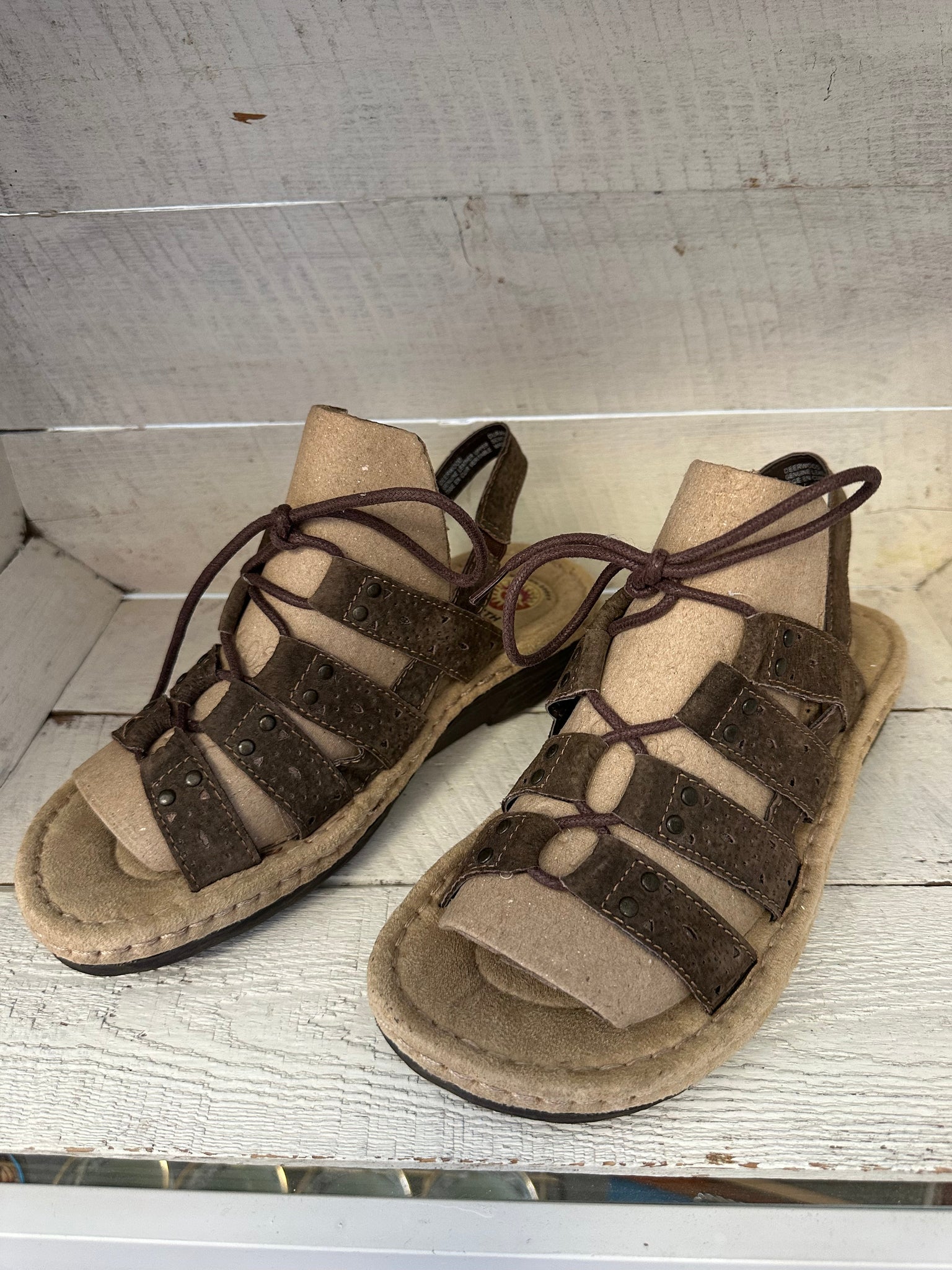 Earth Spirit Leather Sandals | Size Women’s 7.5