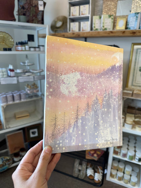 Gay Saunders Original Water-Color Canvas | Kootenay Magic