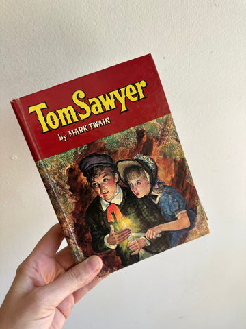 Vintage 1960s Tom Sawyer by Mark Twain Book | Classic Americana