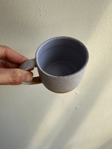 Earth to Ember | Handmade Speckled Stone Mug | Lavender