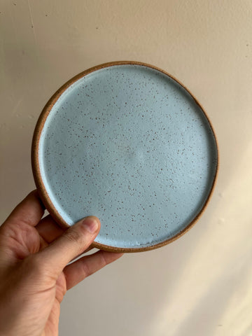 Earth to Ember | Speckled Ceramic Plate/Catch All | Blue