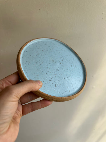 Earth to Ember | Speckled Ceramic Plate/Catch All | Blue